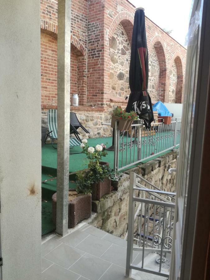 Pension Schlosswache-Zerbst Exterior foto